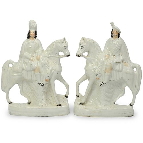 PAIR OF STAFFORDSHIRE SCOTTISH