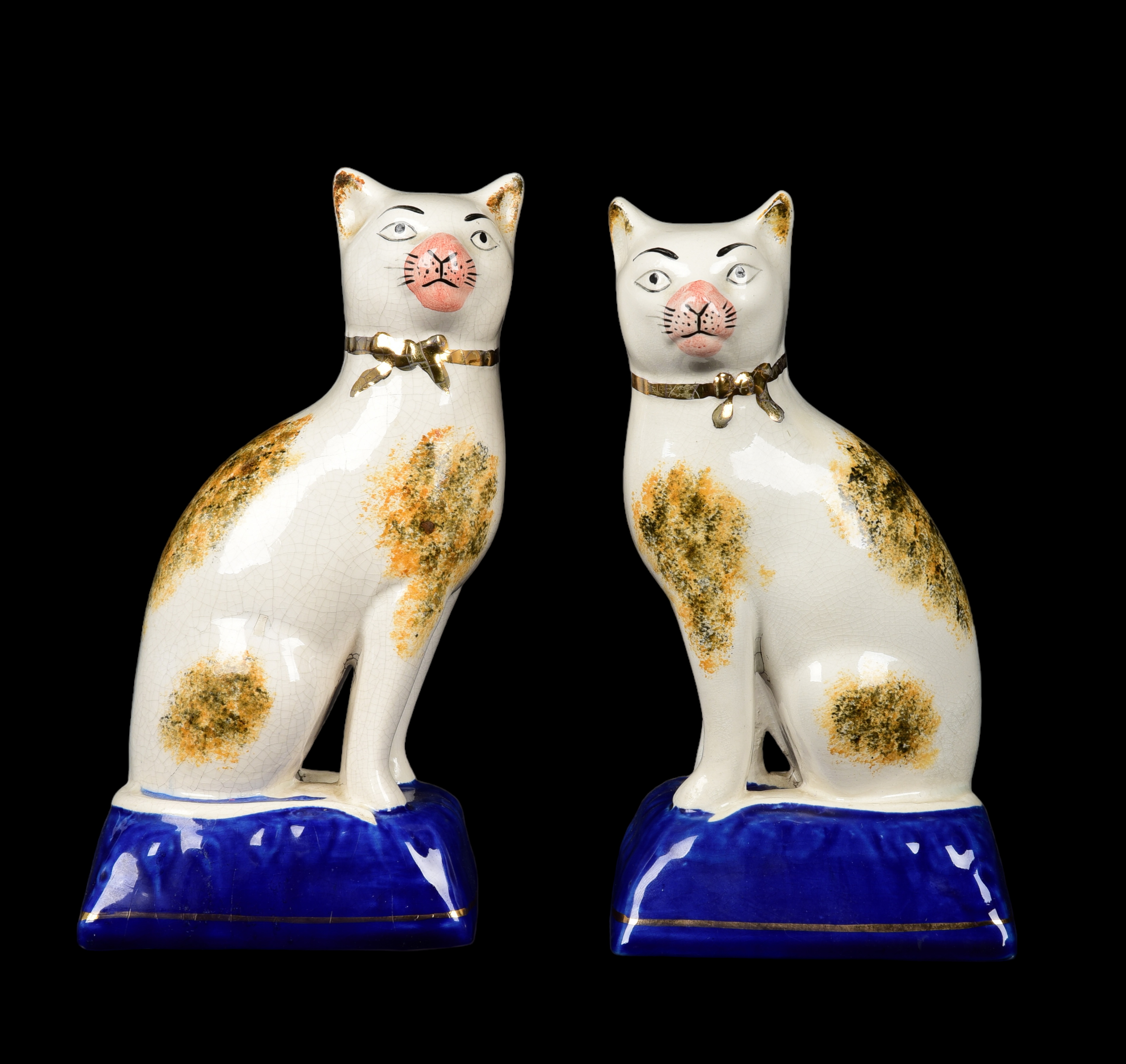 Pair of Staffordshire style
