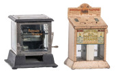 PAIR OF STAMP VENDING MACHINES