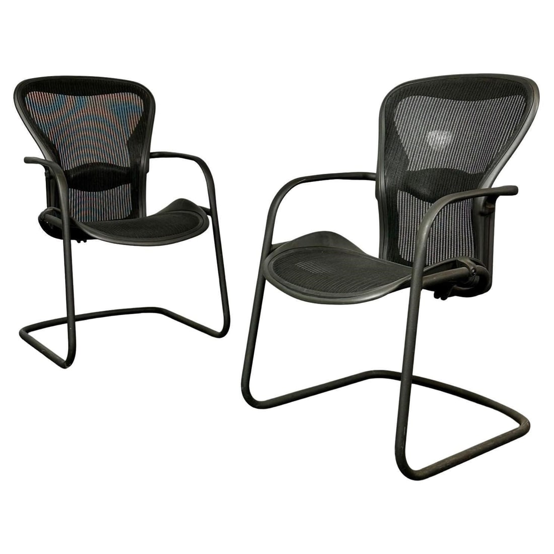 PAIR OF STAMPED HERMAN MILLER