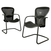 PAIR OF STAMPED HERMAN MILLER