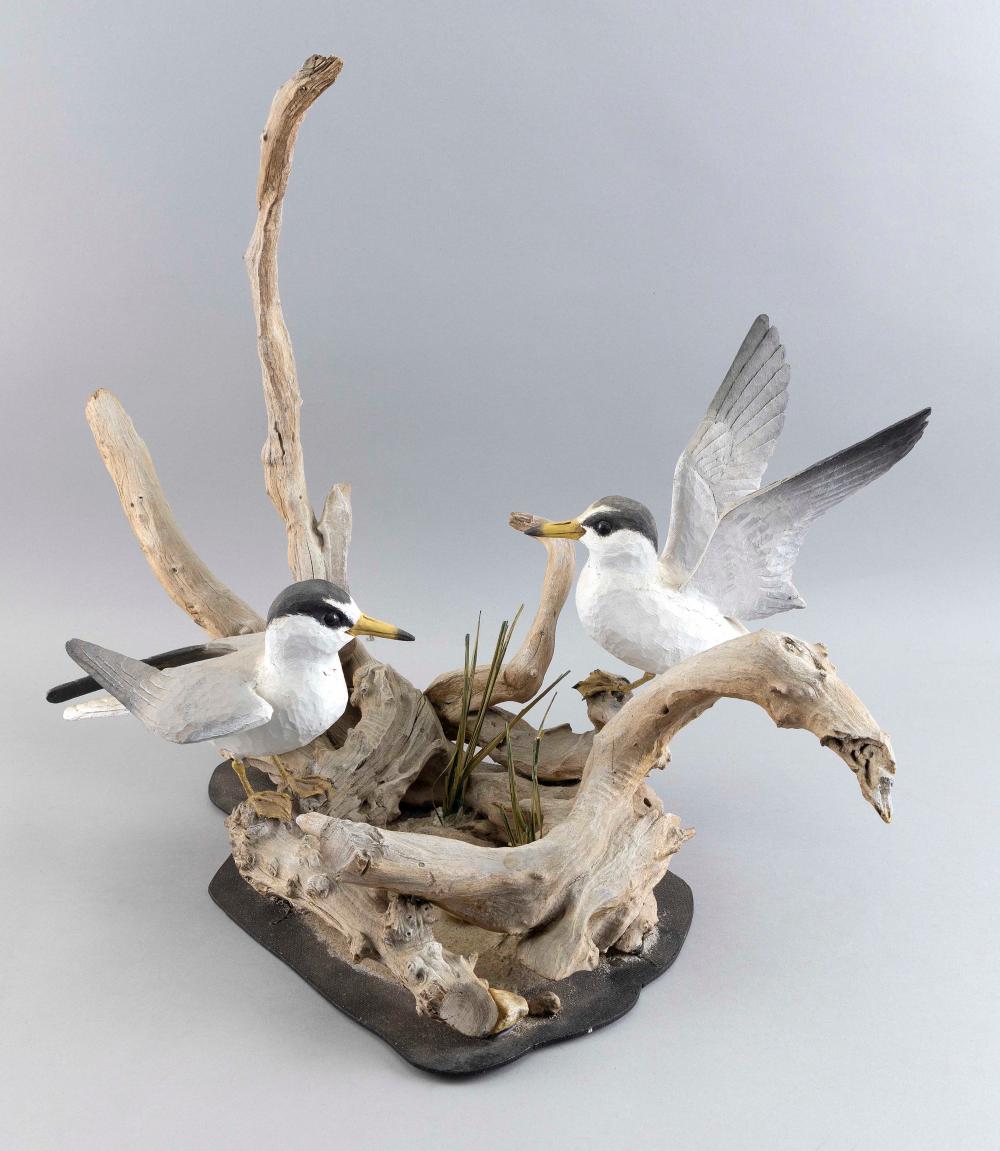 PAIR OF STAN SPARRE LEAST TERNS