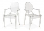 PAIR OF STARK-STYLE LOUIS GHOS