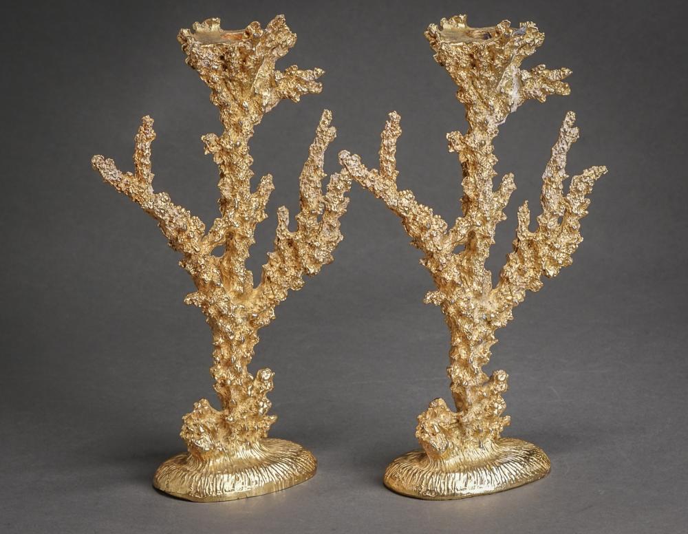 PAIR OF STéPHANE GALERNEAU GILT