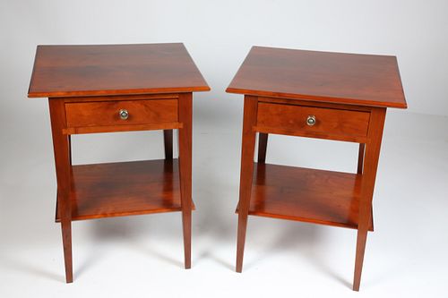PAIR OF STEPHEN SWIFT MAHOGANY