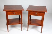 PAIR OF STEPHEN SWIFT MAHOGANY