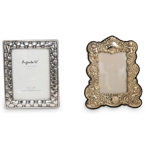 PAIR OF STERLING PICTURE