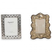 PAIR OF STERLING PICTURE FRAME