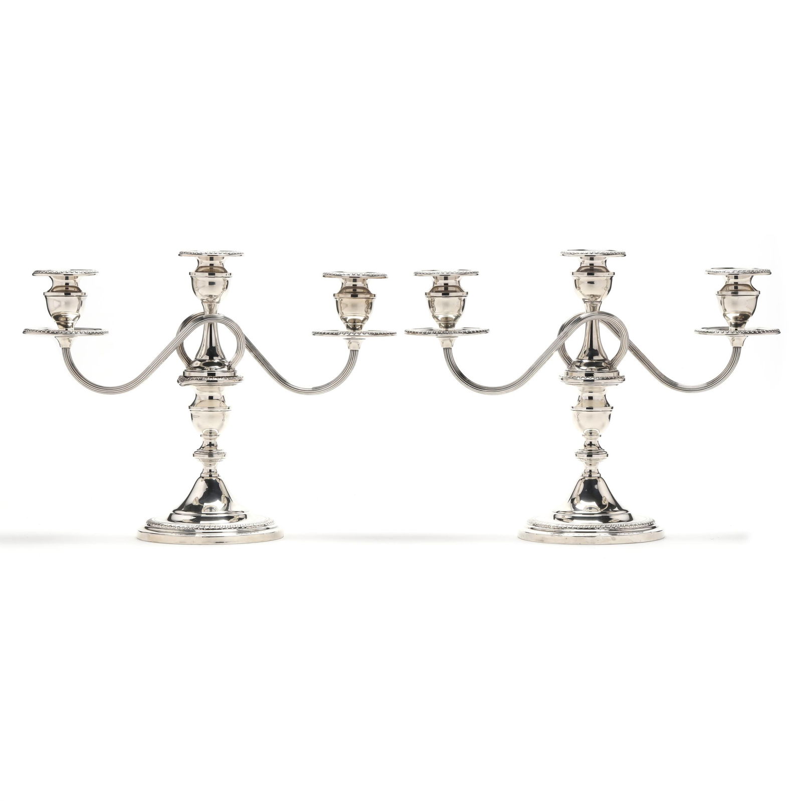 PAIR OF STERLING SILVER