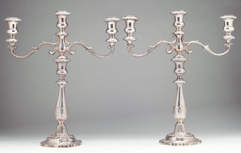 Pair of Sterling Silver