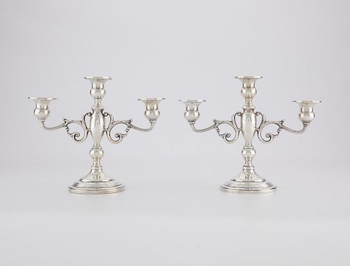 PAIR OF STERLING SILVER