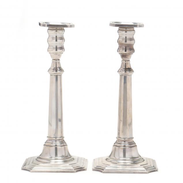 PAIR OF STERLING SILVER