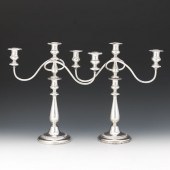  PAIR OF STERLING SILVER INTER