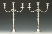 PAIR OF STERLING SILVER INTERC
