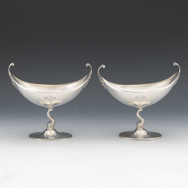 PAIR OF STERLING SILVER REDLICH &