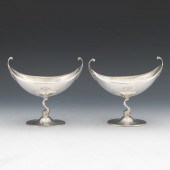 PAIR OF STERLING SILVER REDLIC