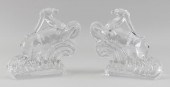 PAIR OF STEUBEN ART DECO ANTEL