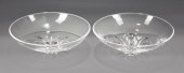 PAIR OF STEUBEN GLASS "TULIP"