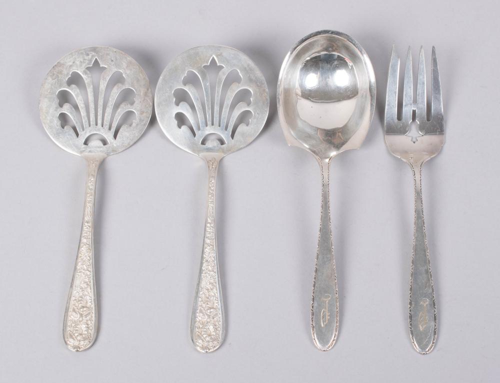 PAIR OF STIEFF SILVER TOMATO