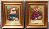 PAIR OF STILL-LIFE PAINTINGS,