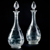 PAIR OF STOURBRIDGE &#039;ROCK