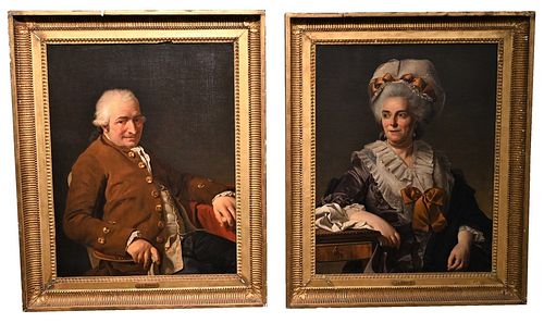 PAIR OF STUDIO OF JACQUES-LOUIS