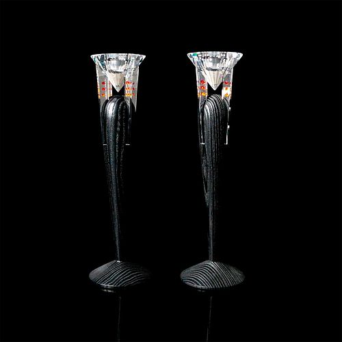 PAIR OF SWAROVSKI CRYSTAL