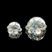 PAIR OF SWAROVSKI CRYSTAL FIGU