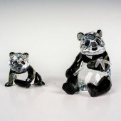 PAIR OF SWAROVSKI CRYSTAL SOCI