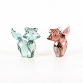 PAIR OF SWAROVSKI FIGURINES, L