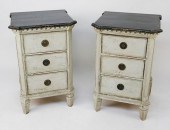 PAIR OF SWEDISH GUSTAVIAN 3-DR