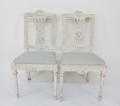 PAIR OF SWEDISH GUSTAVIAN STYL