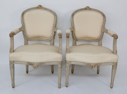 PAIR OF SWEDISH GUSTAVIAN STYLE