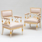 PAIR OF SWEDISH NEOCLASSICAL S
