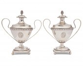 PAIR OF SWEDISH SILVER NEOCLAS