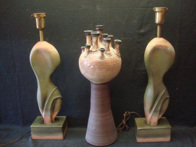Pair of Table Lamps together with a