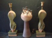 Pair of Table Lamps together w