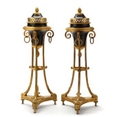 PAIR OF TALL FRENCH RESTAURATI