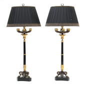 PAIR OF TALL FRENCH RESTAURATI