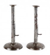 Pair of tall push-up hogscrape
