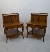 PAIR OF TAMBOUR PROVINCIAL STE
