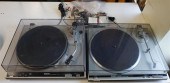 PAIR OF TECHNICS TURNTABLES AN