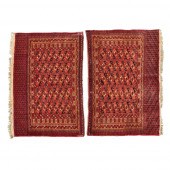 PAIR OF TEKKE JUVALS
TURKMENIS
