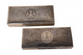PAIR OF THAI STERLING PRESENTA
