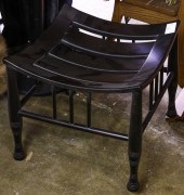 PAIR OF THEBES STOOLS Pair of