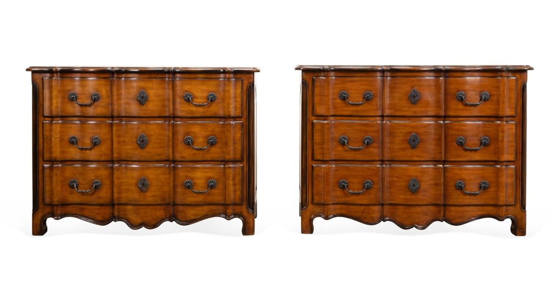 PAIR OF THEODORE ALEXANDER FRENCH