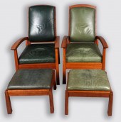 PAIR OF THOMAS MOSER CHERRY AR