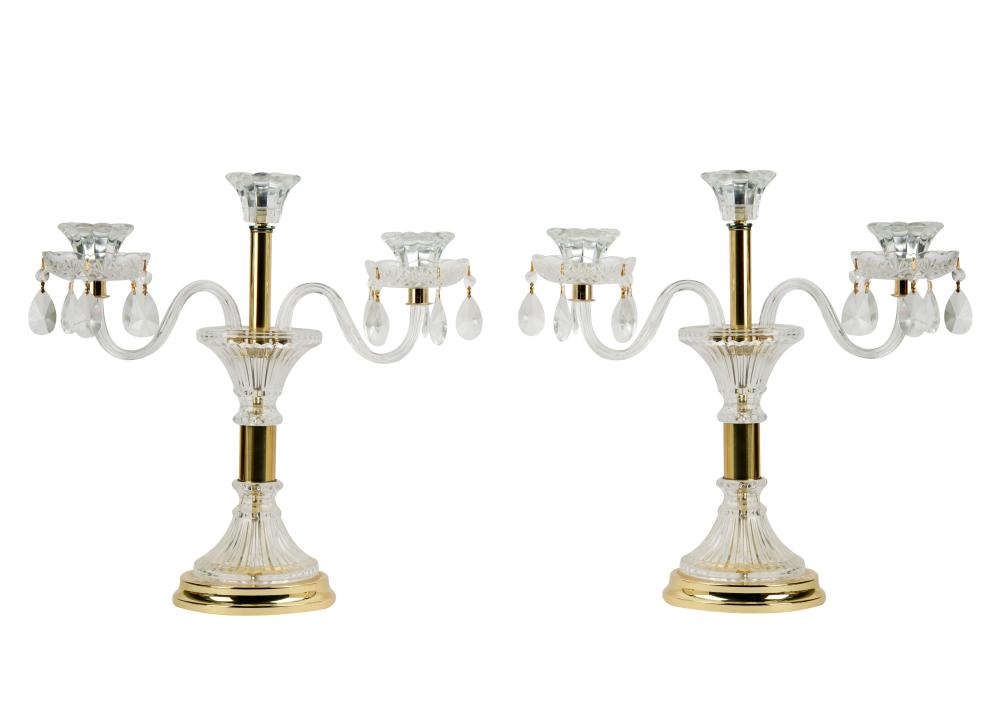 PAIR OF THREE-LIGHT