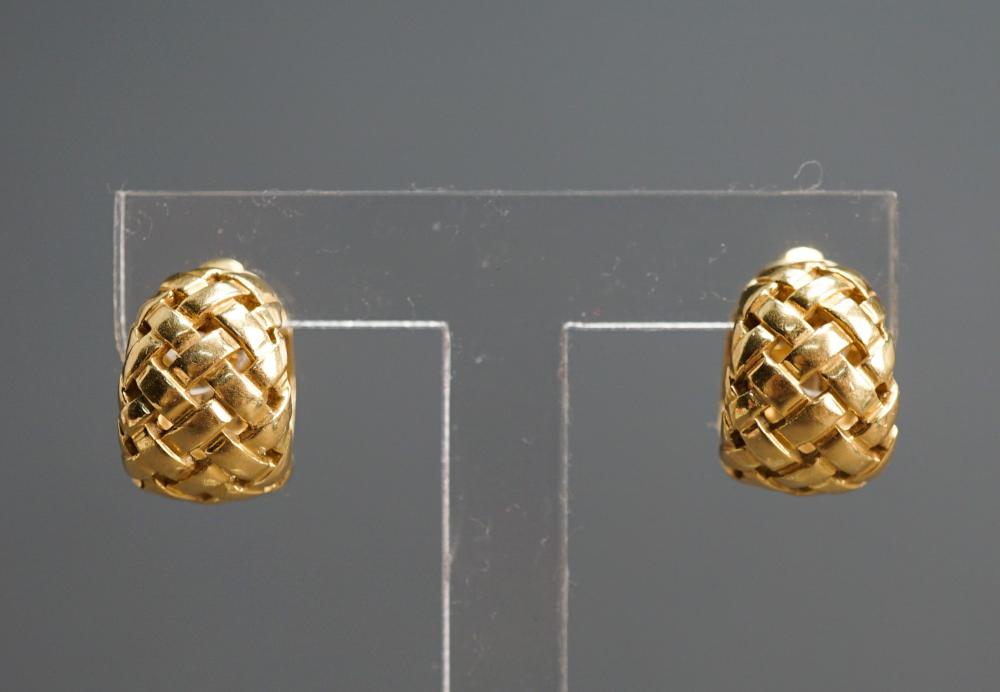 PAIR OF TIFFANY & CO 18-KARAT