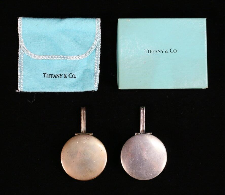 PAIR OF TIFFANY & CO. STERLING